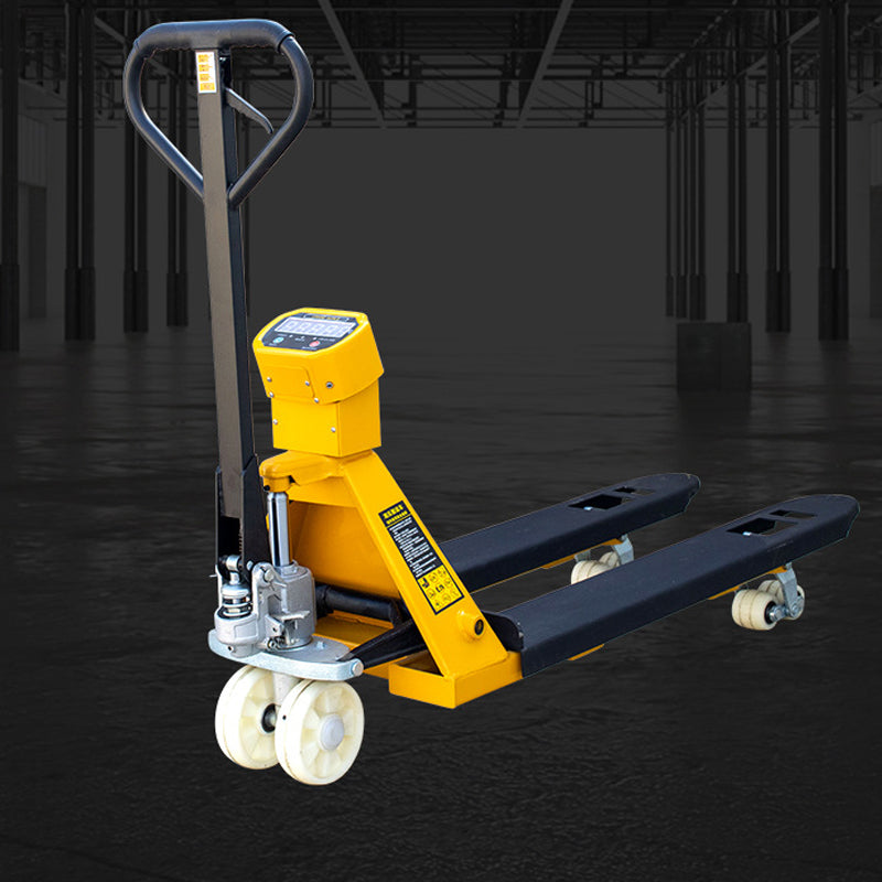 Pallet Jack with Scale, Pallet Truck Scale for Sale, 45'' x 27'' Manual Hydraulic
