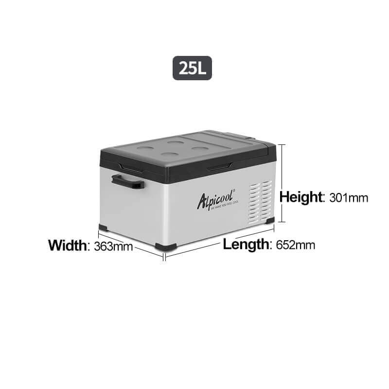 Alpicool C25/30/40/50/75 Car Camping Refrigerator